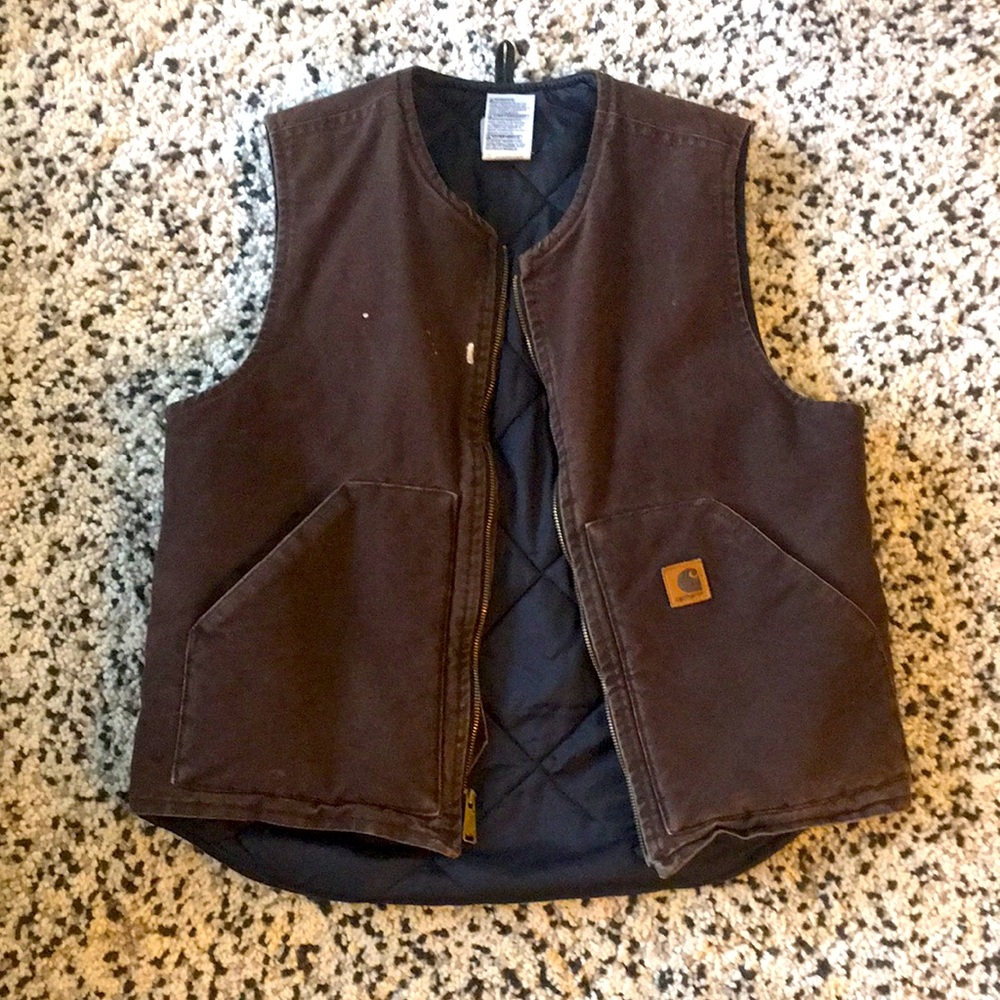 Carhartt Brown Vest